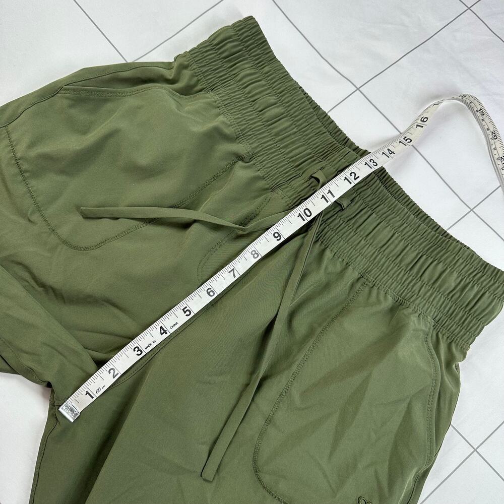 Albion Pants Womens Medium Green Olive Destination Jogger Athletic Sporty Travel - Picture 8 of 11